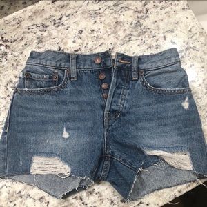 We the free denim shorts